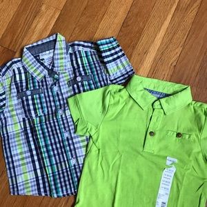 2 New Boys Shirts